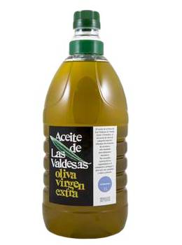 A 2-litre bottle of extra virgin olive oil