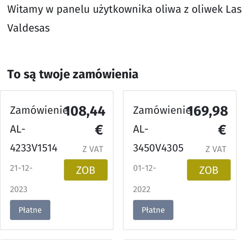 Szczegóły zamówienia