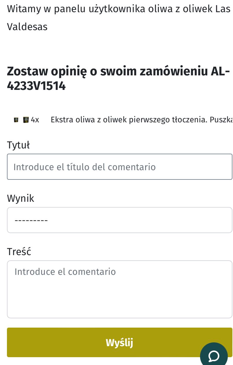 Zostaw swoją recenzję i otrzymaj kupon