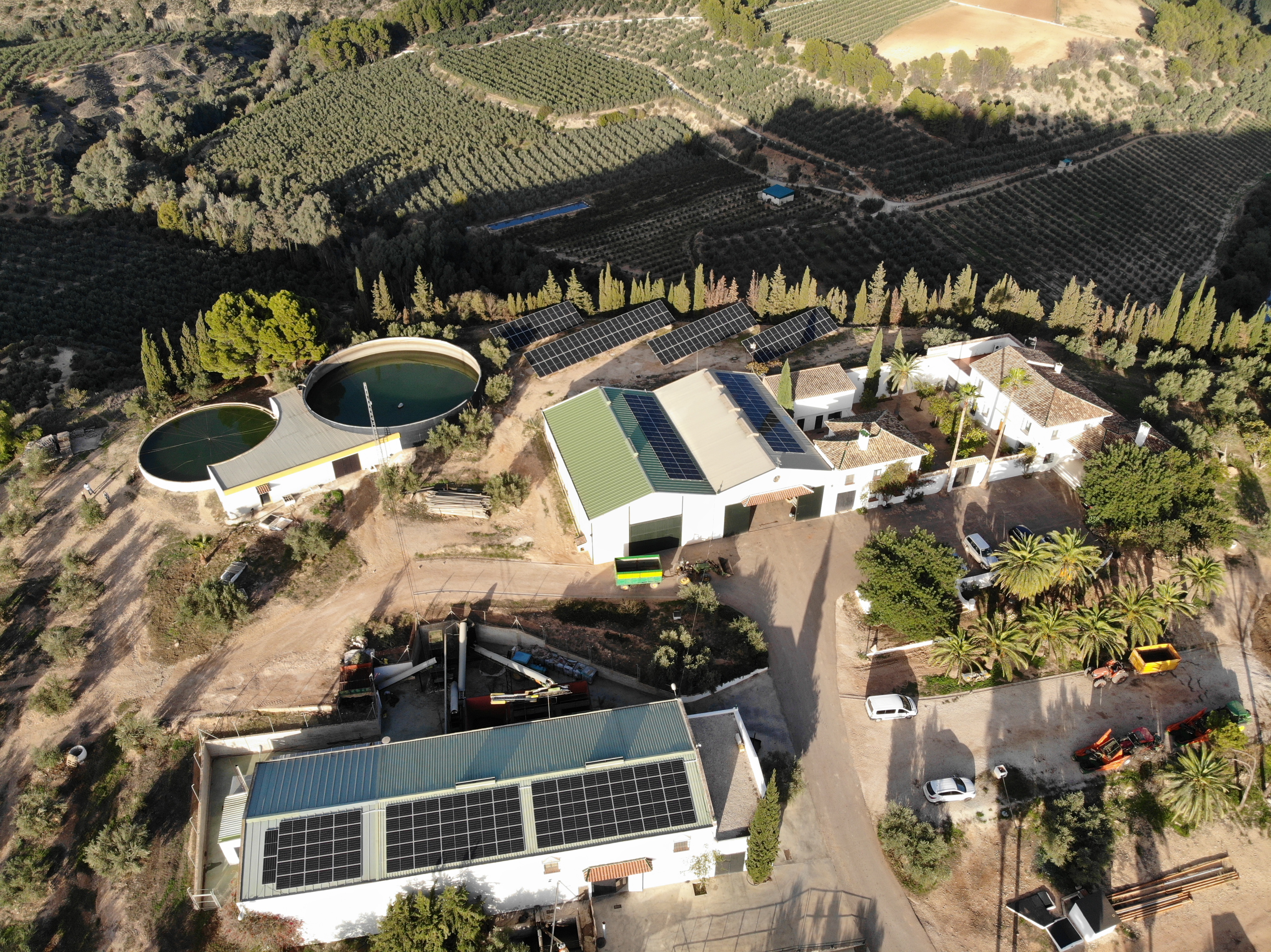 Panorámica de Aceite de Las Valdesas